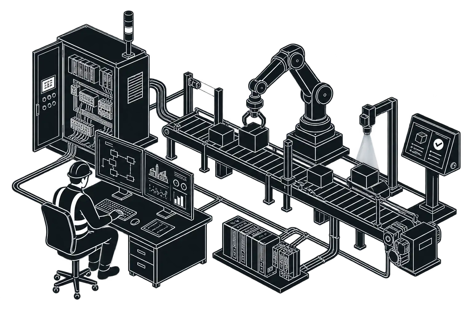 plc industrial automation system