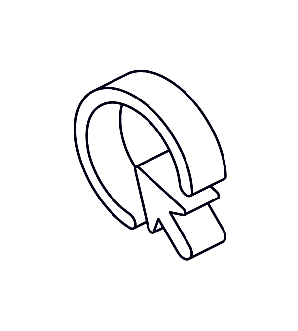 A black background featuring a single circle centered in the middle.