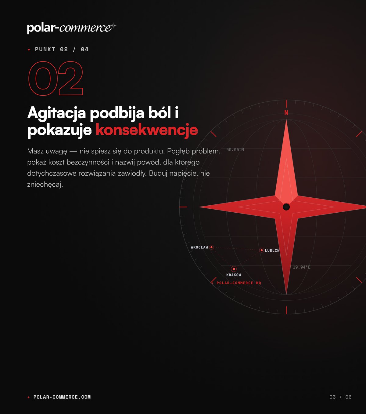 Agitacja podbija ból i pokazuje konsekwencje — Polar-Commerce