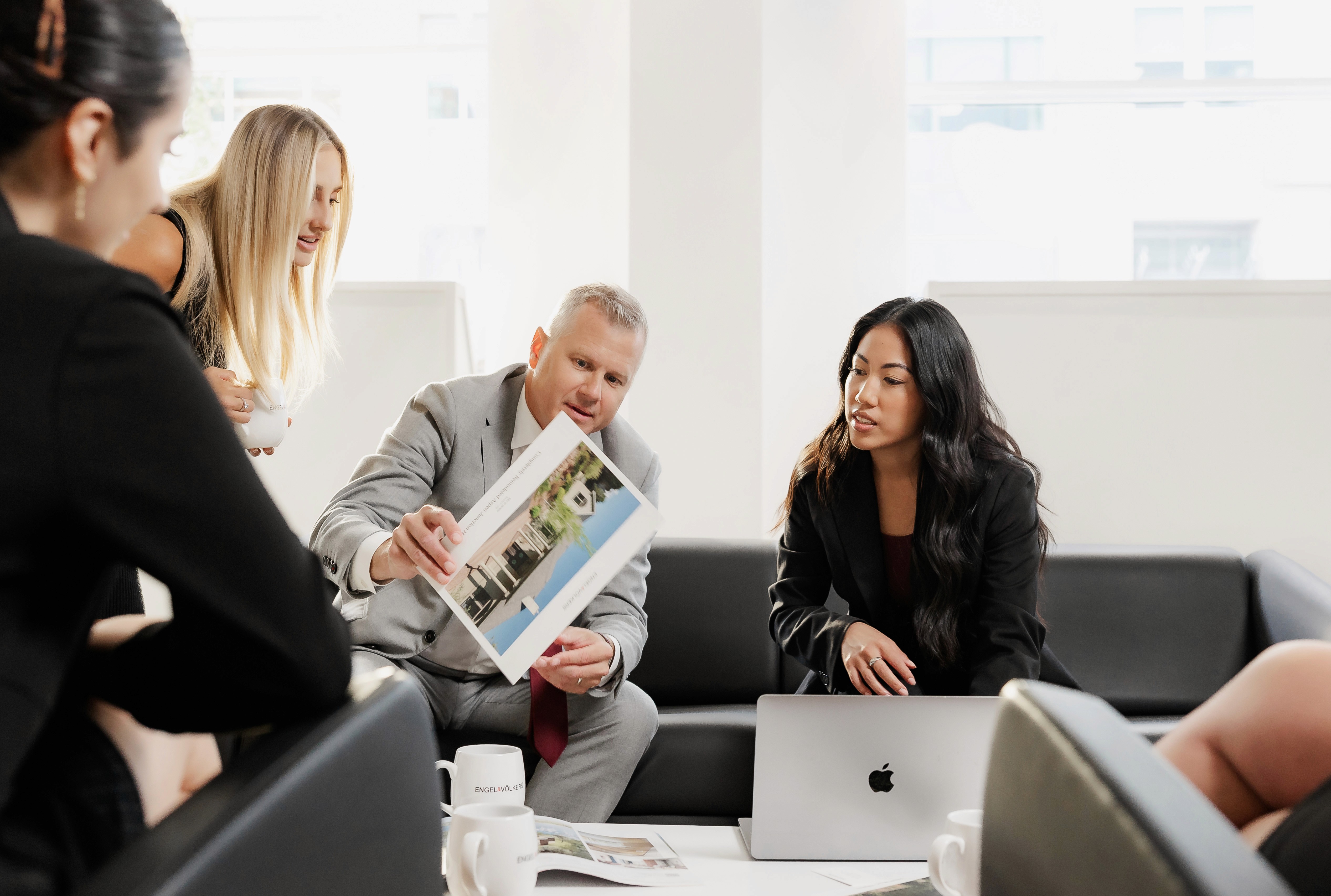 man holding magazine