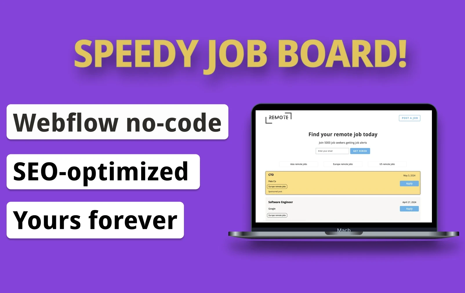 Speedy Job Board