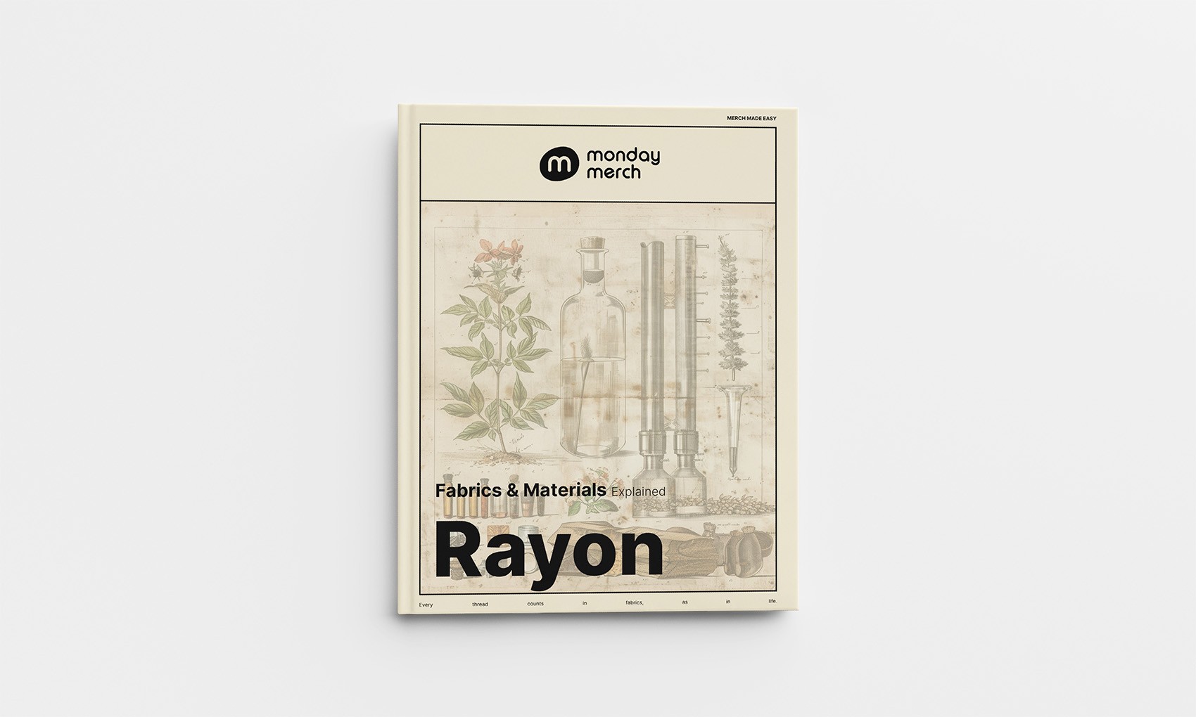 Monday Merch Fabrics and Materials Book Rayon