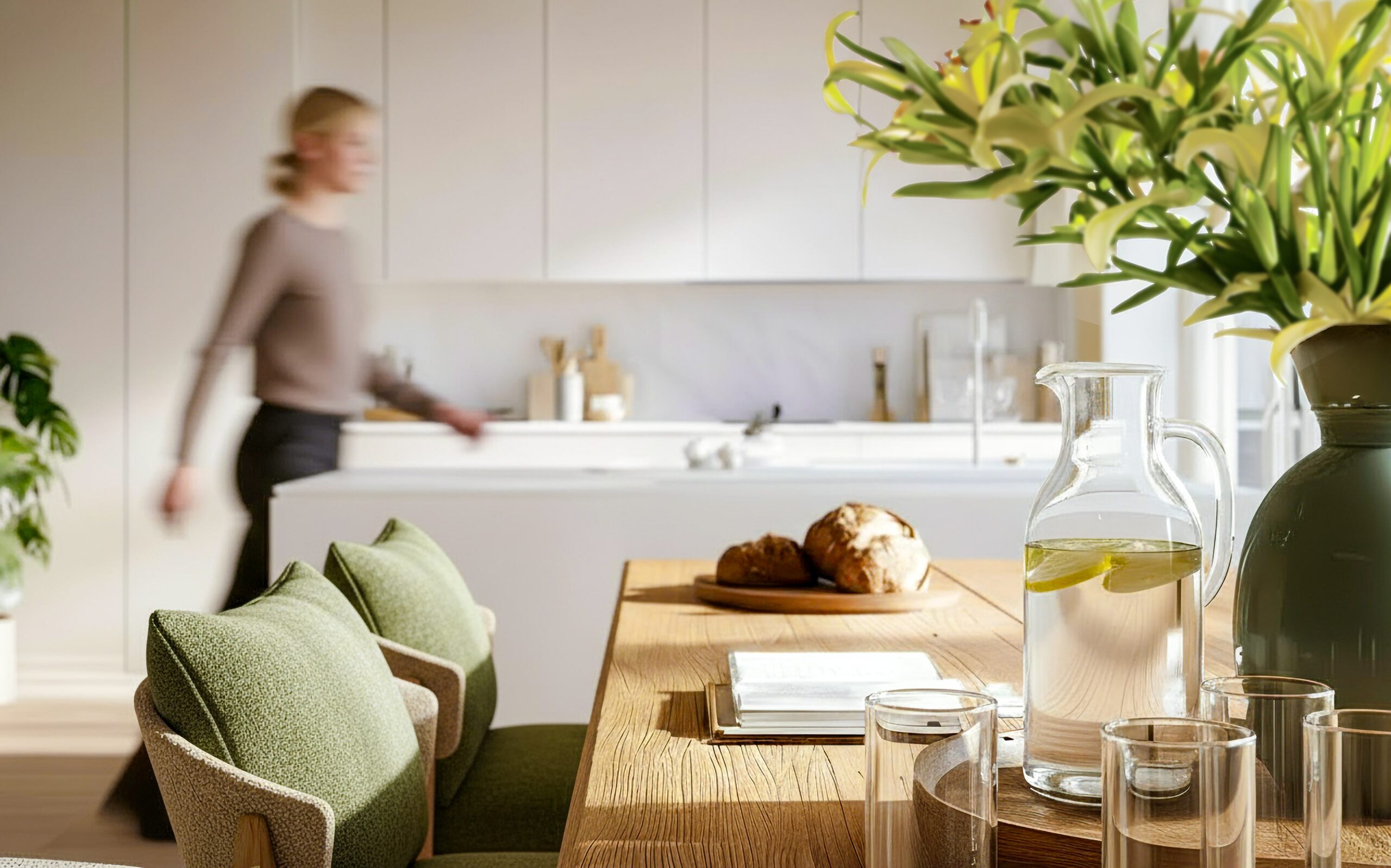 Image of a renovated kitchen