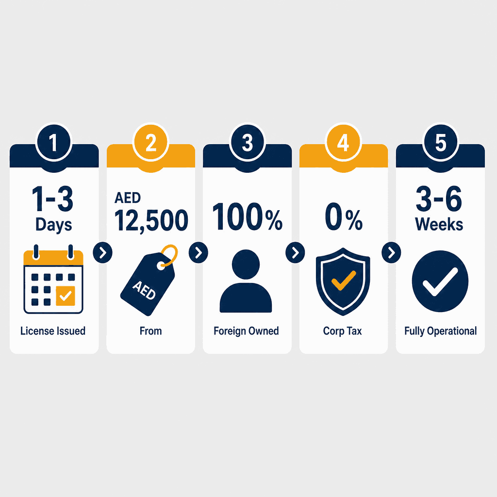 Infographic: Dubai South Business Hub Company Setup: Step-by-Step Guide