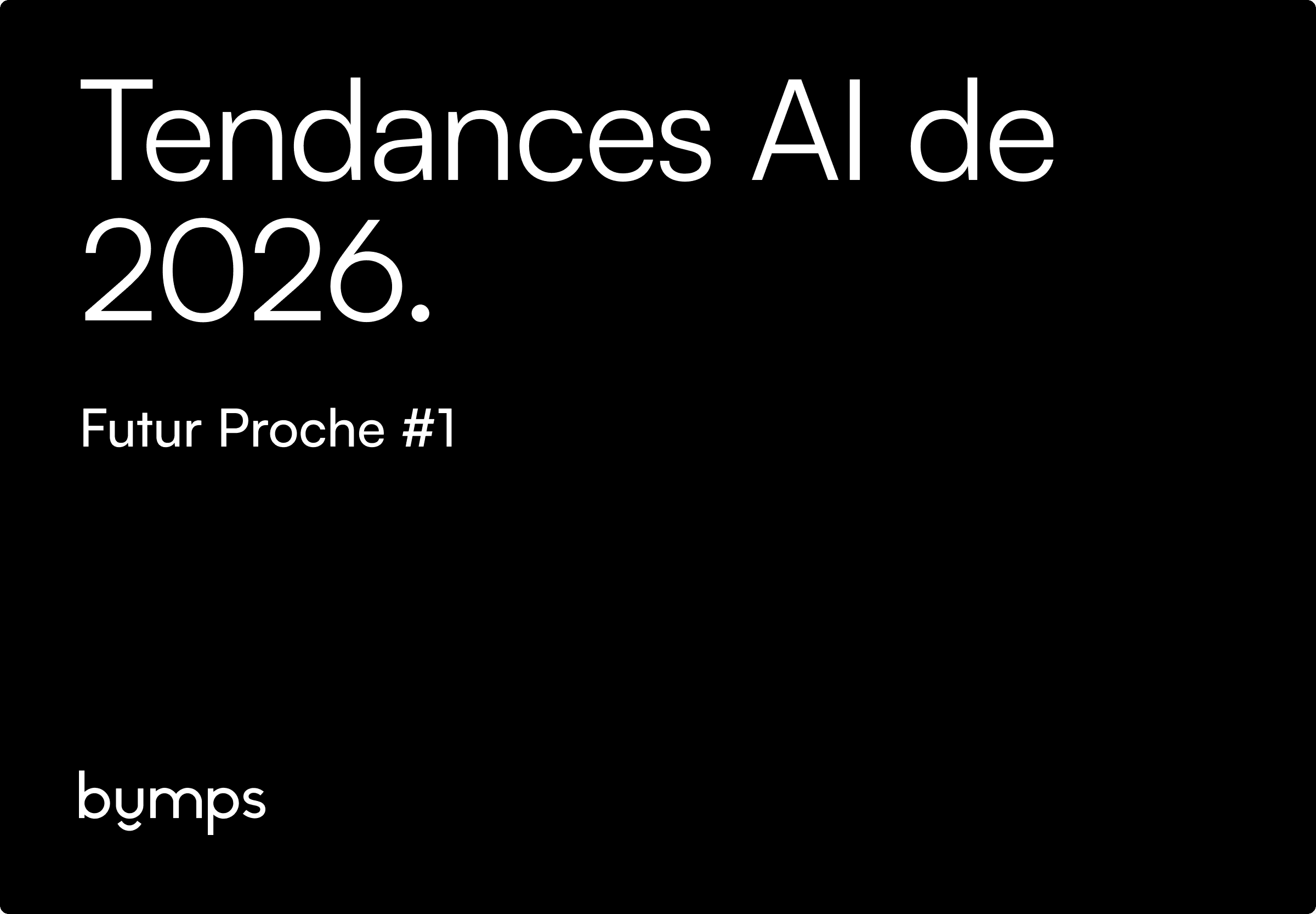 [Futur Proche #1] : Le paradoxe du "Vibecoding" et les tendances de 2026