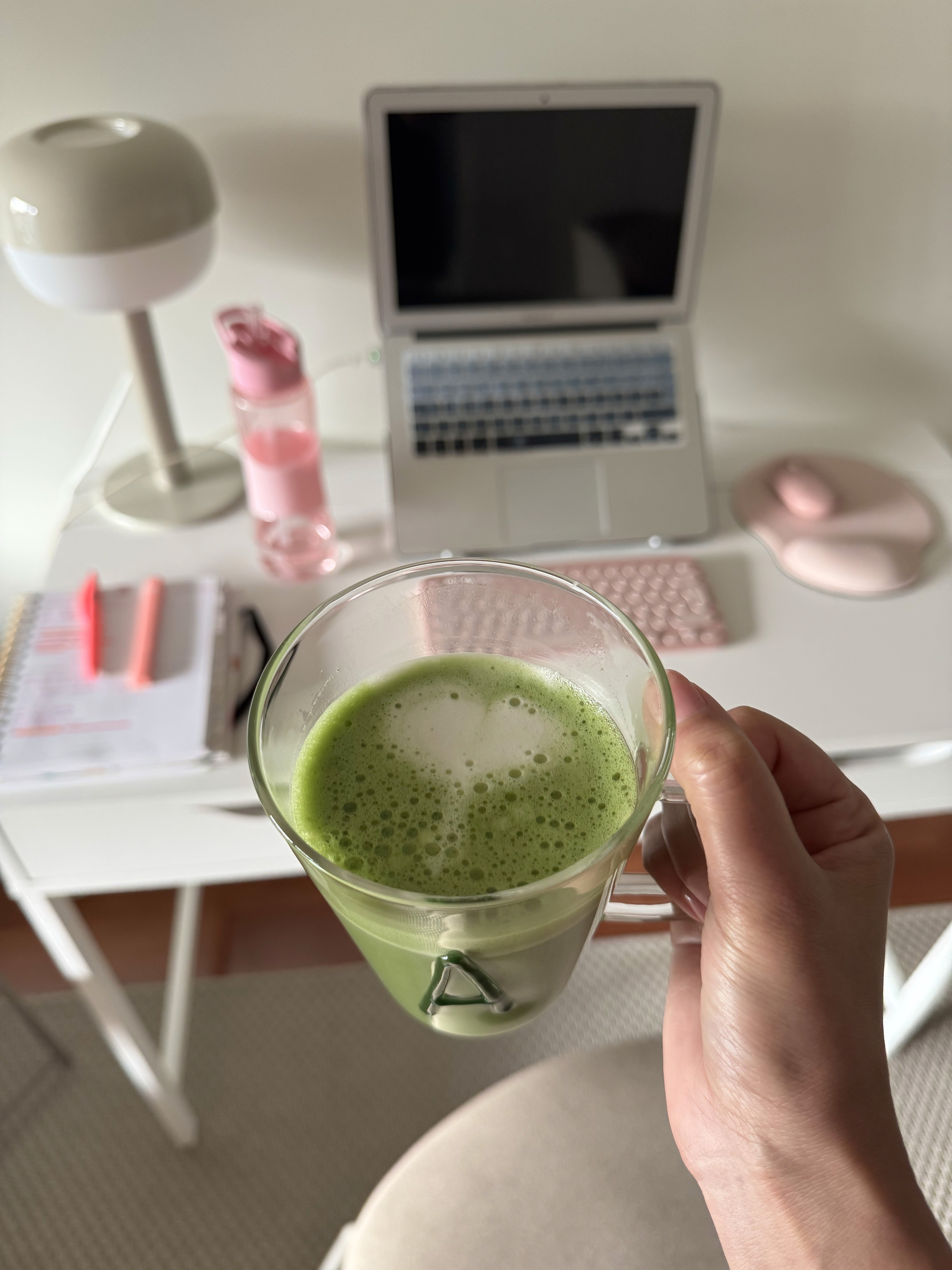 Portrait of portfolio creator – back view