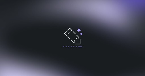 A pencil icon on a dark backgournd