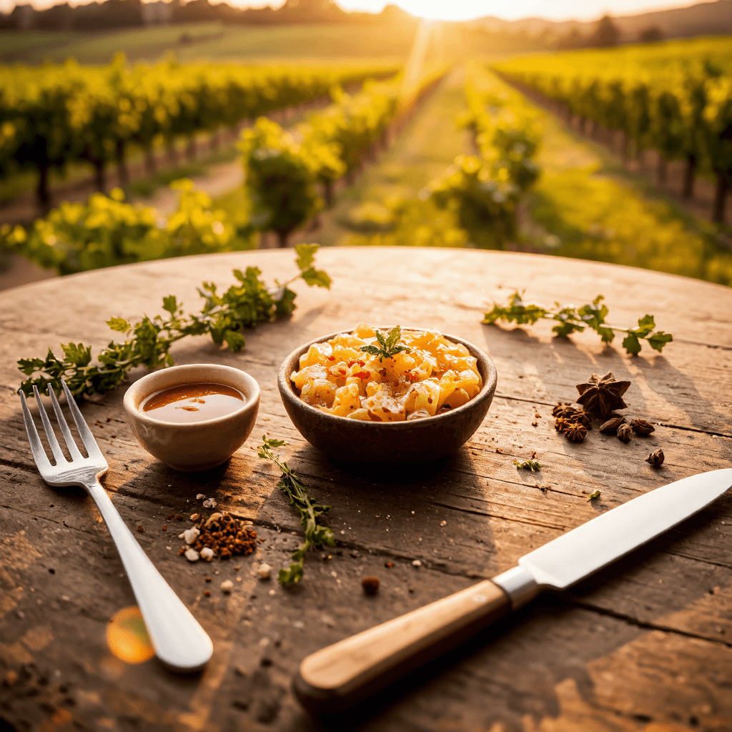 product photography of Gourmet food item