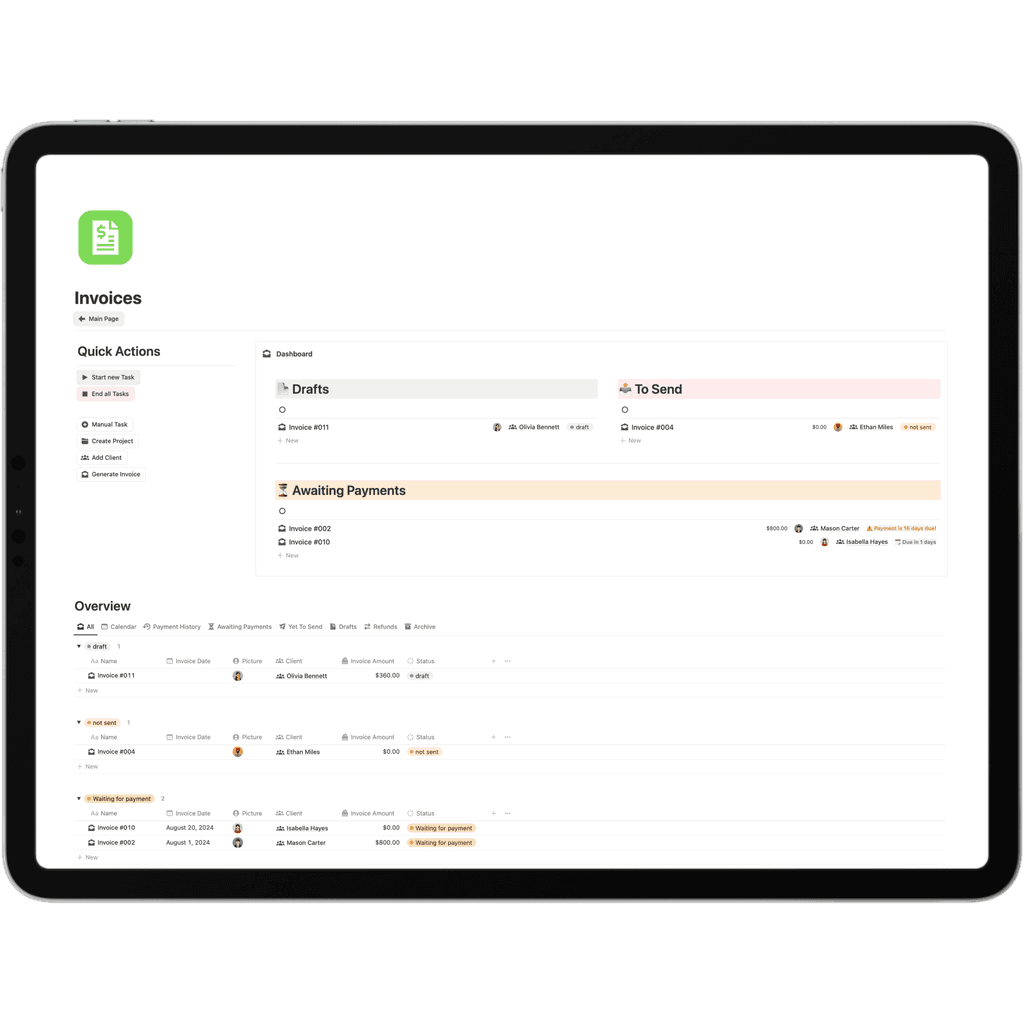 Invoices