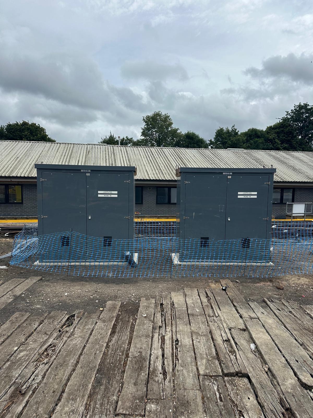 An electrical rail project completed by DPH 