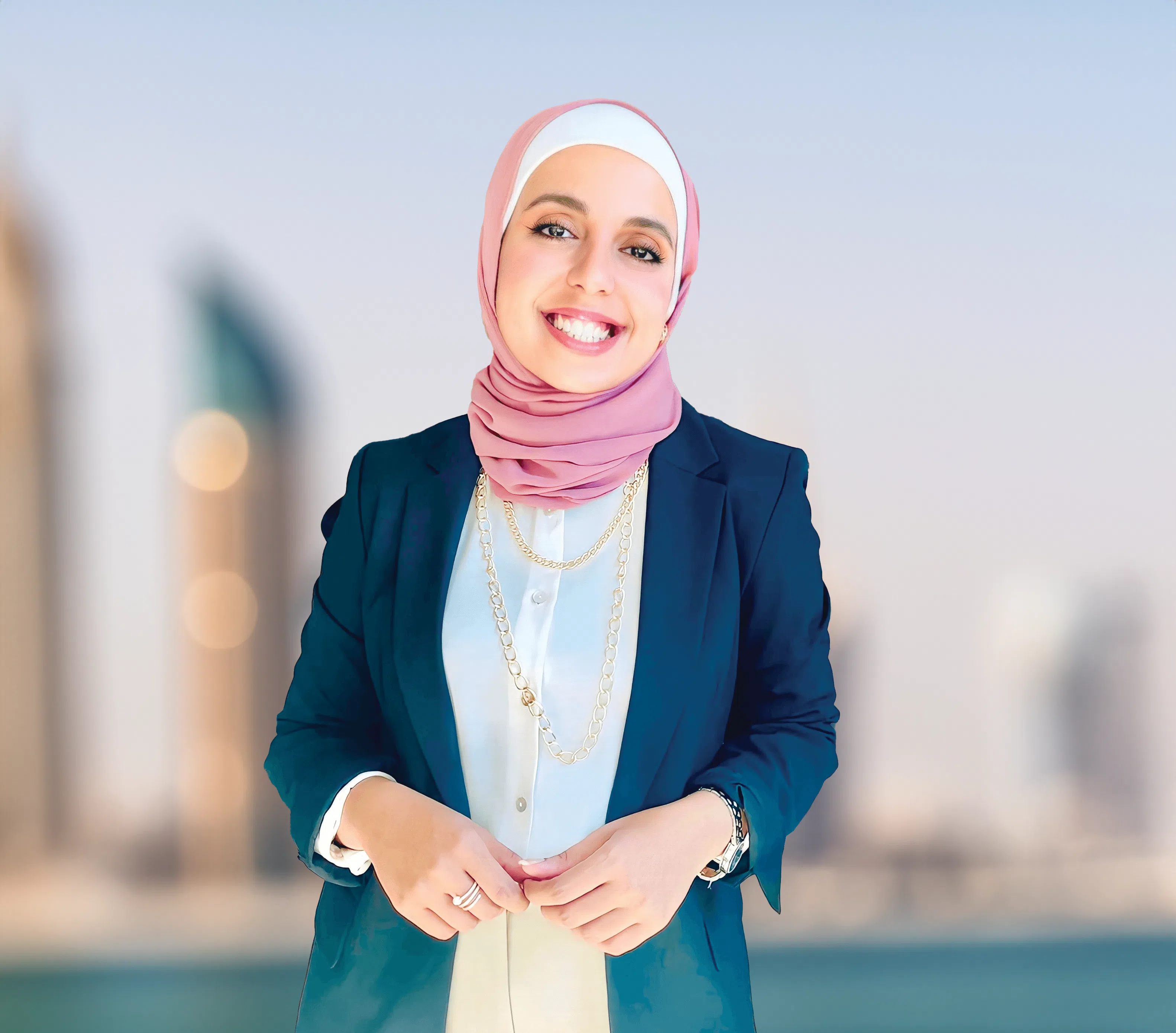 Asmaa Al-Khaldi official picture in Riyadh city