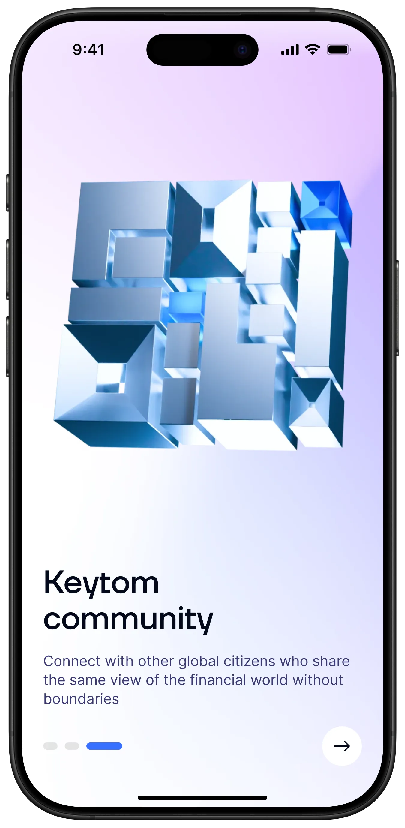 Keytom App Screen