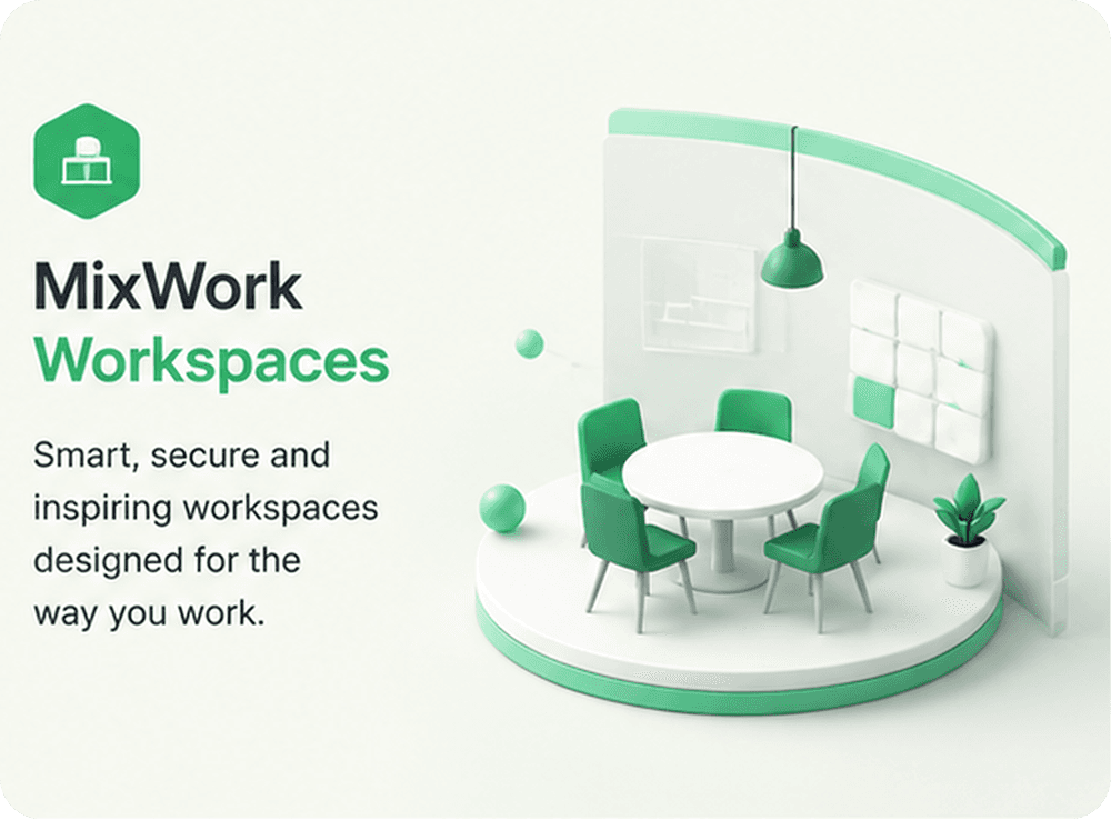 MixWork managed office workspace for offshore teams in Indonesia
