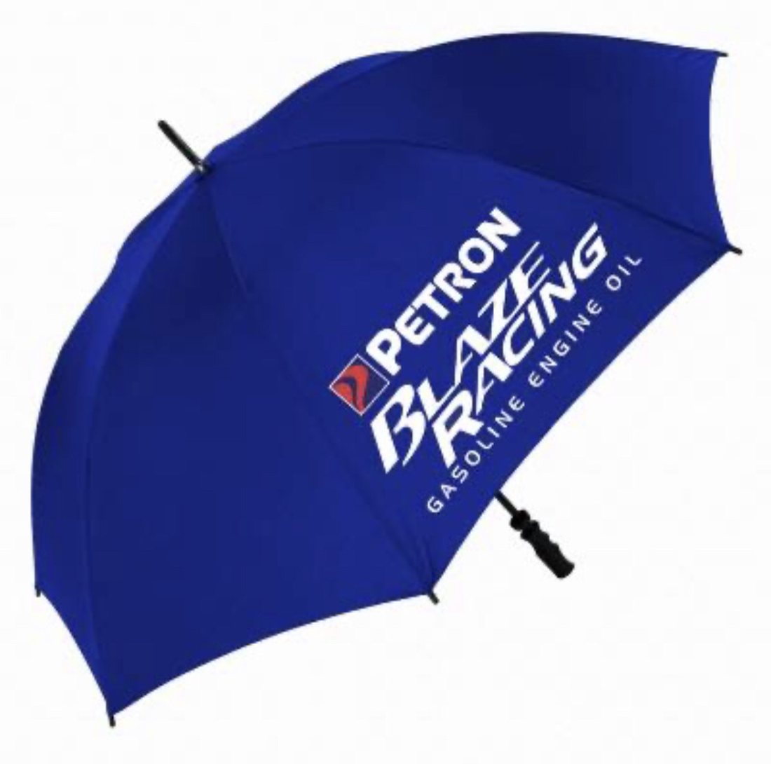 Golf umbrellas produced by Custo Ads
