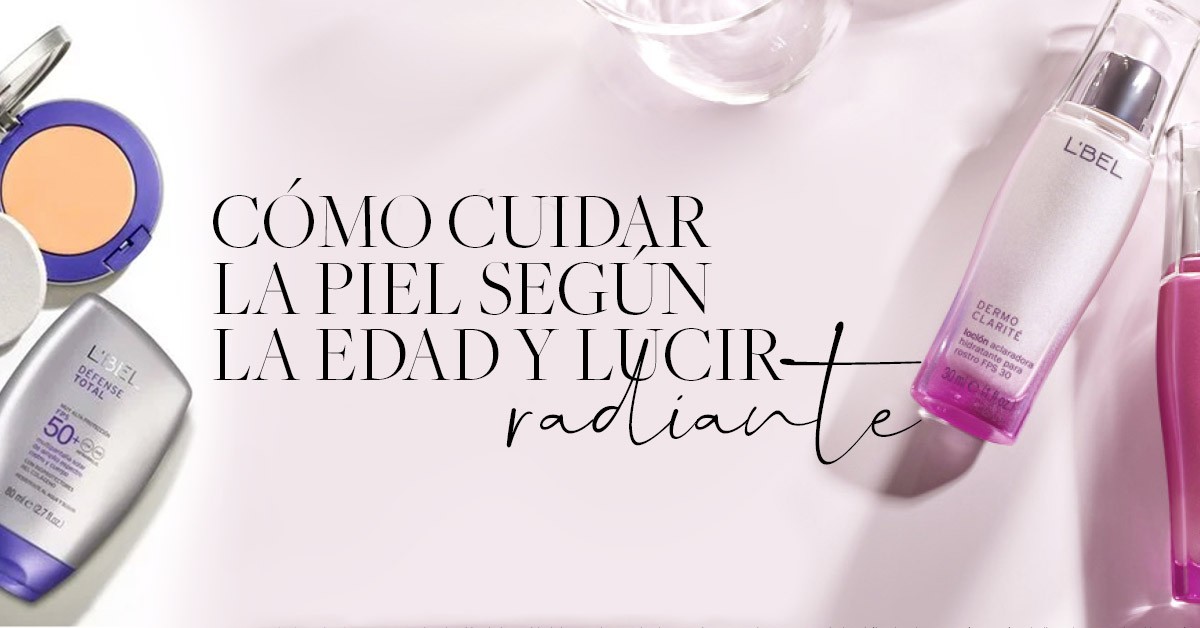 Cuidar la piel segun la edad portada horizontal