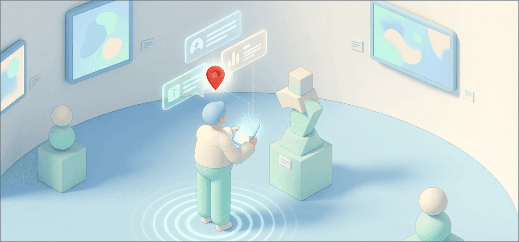 Location-based digital docent