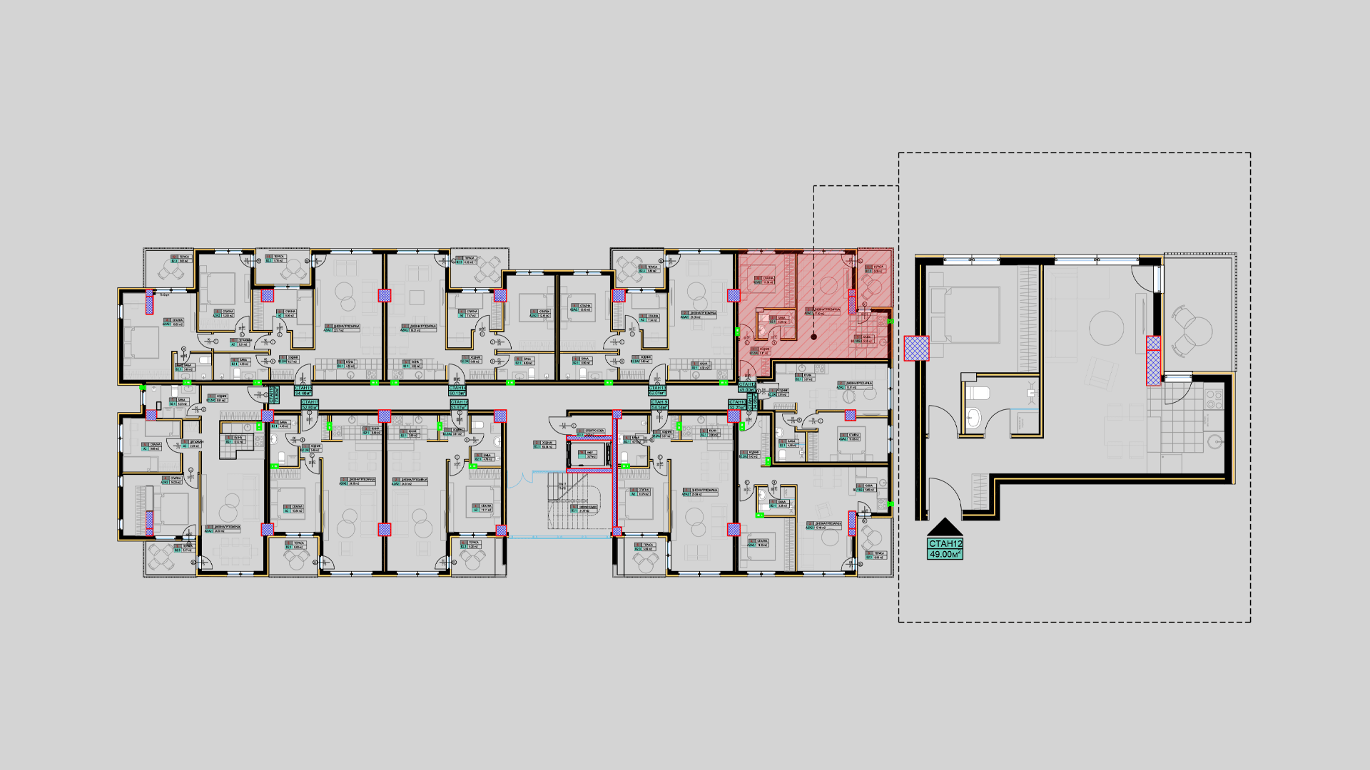 an office like interior