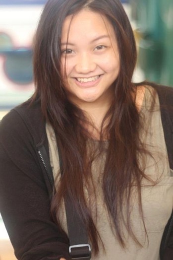 girl with brown hair