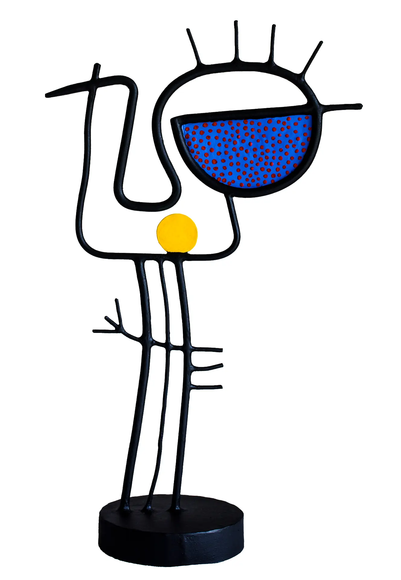 Icon 3, c. 2015.
acrylic on metal
Dimension:33 x 21in (84 x 53cm) 