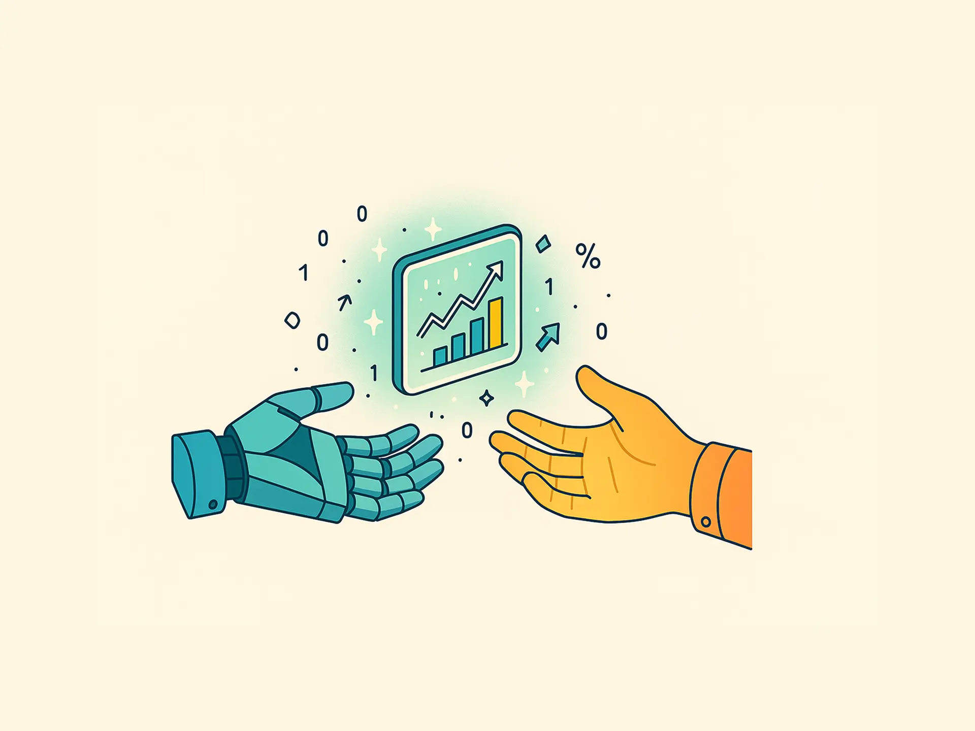 A blank white card resting on a softly draped rust-colored fabric atop a beige quilted surface.