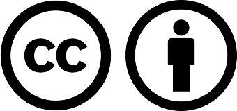 CC&nbsp;BY Creative Commons license icon.