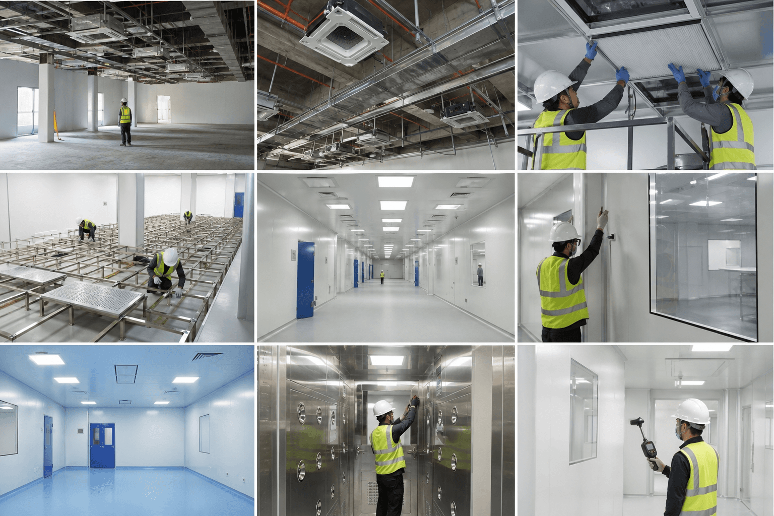 香港無塵車間透明施工時間排程管理 | Hong Kong Clean Room Transparent Construction Timeline Management