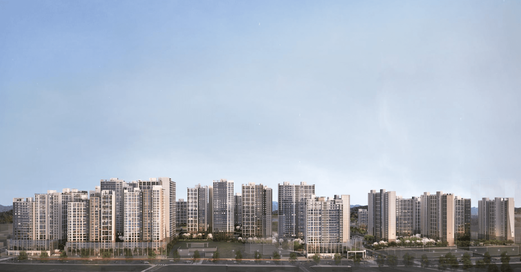 Dynamic picture of a cyclist riding downhill