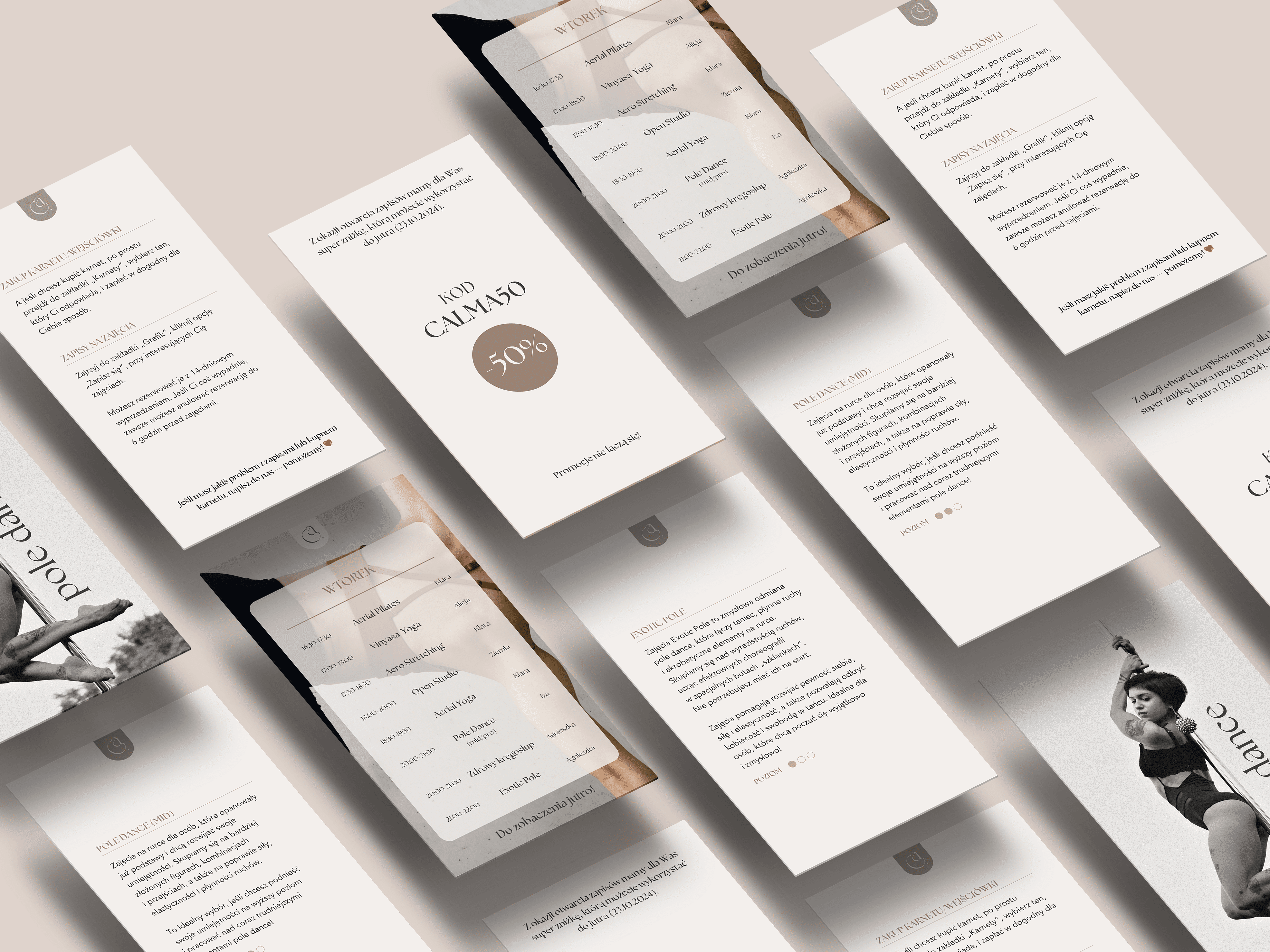 story design for calma