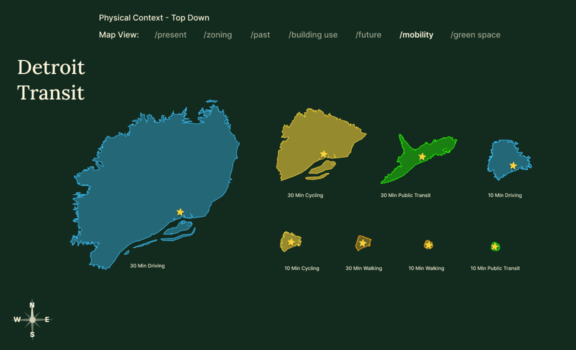 Detroit Transit Mapping - My Dao Designer Portfolio