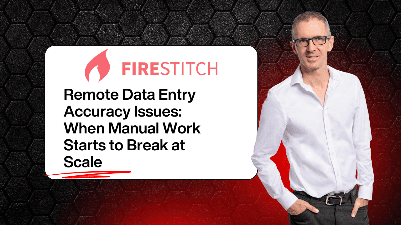 Remote work forces have ample chances to enter data in incorrectly how do we correct this?