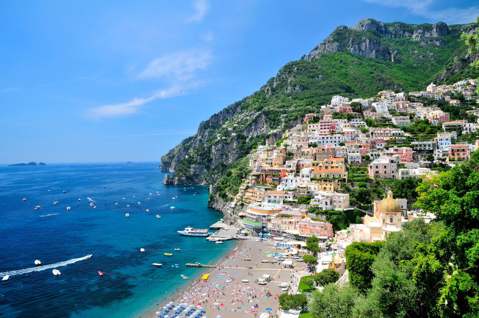 a train travels down the tracks