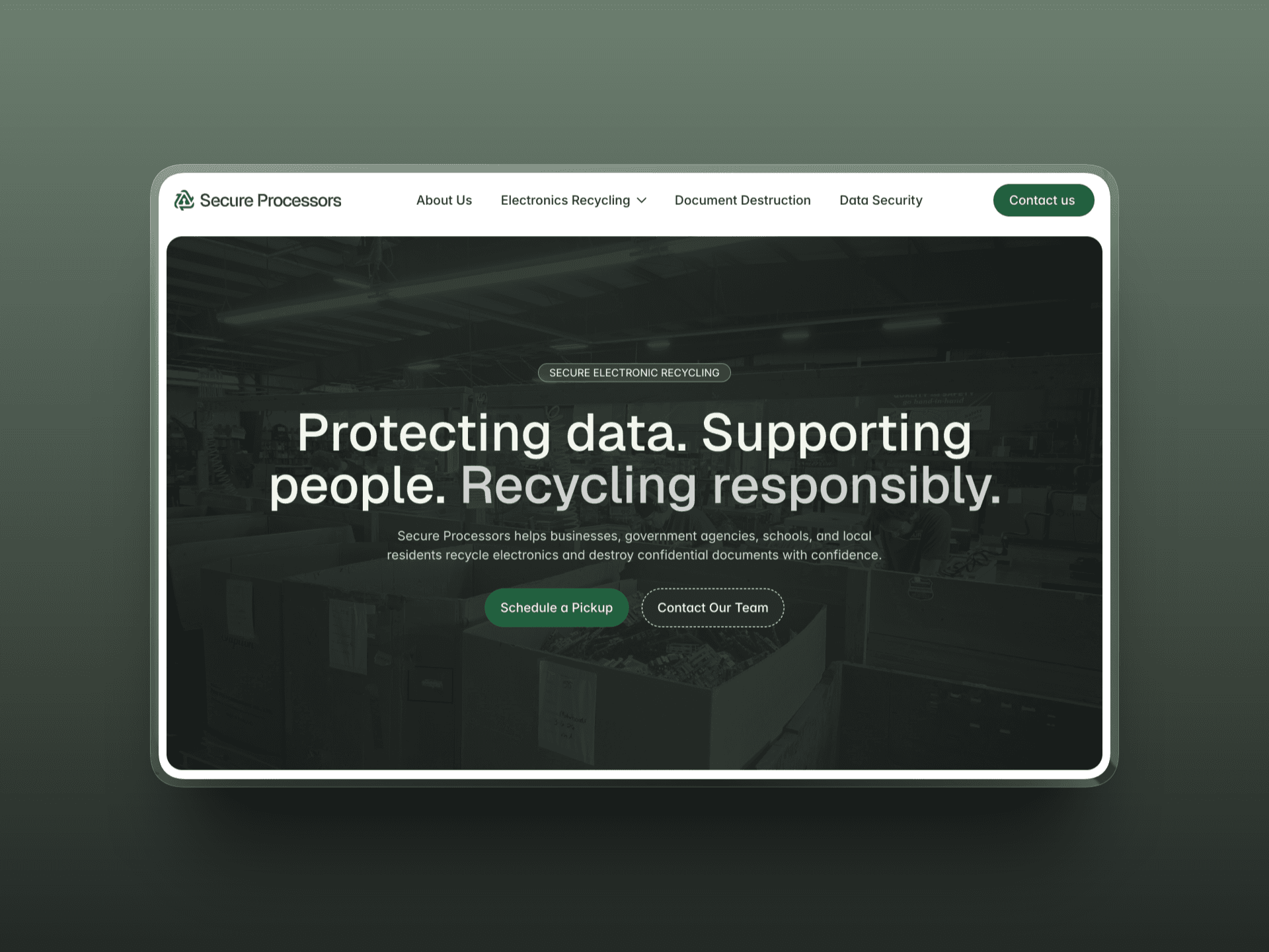 Secure Processors Website Image