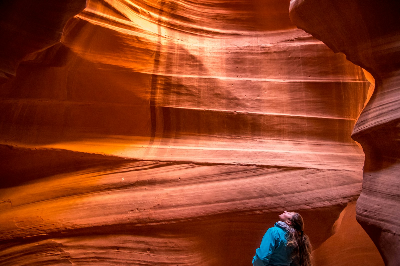 Buckskin Gulch, a permit-easy slot canyon.