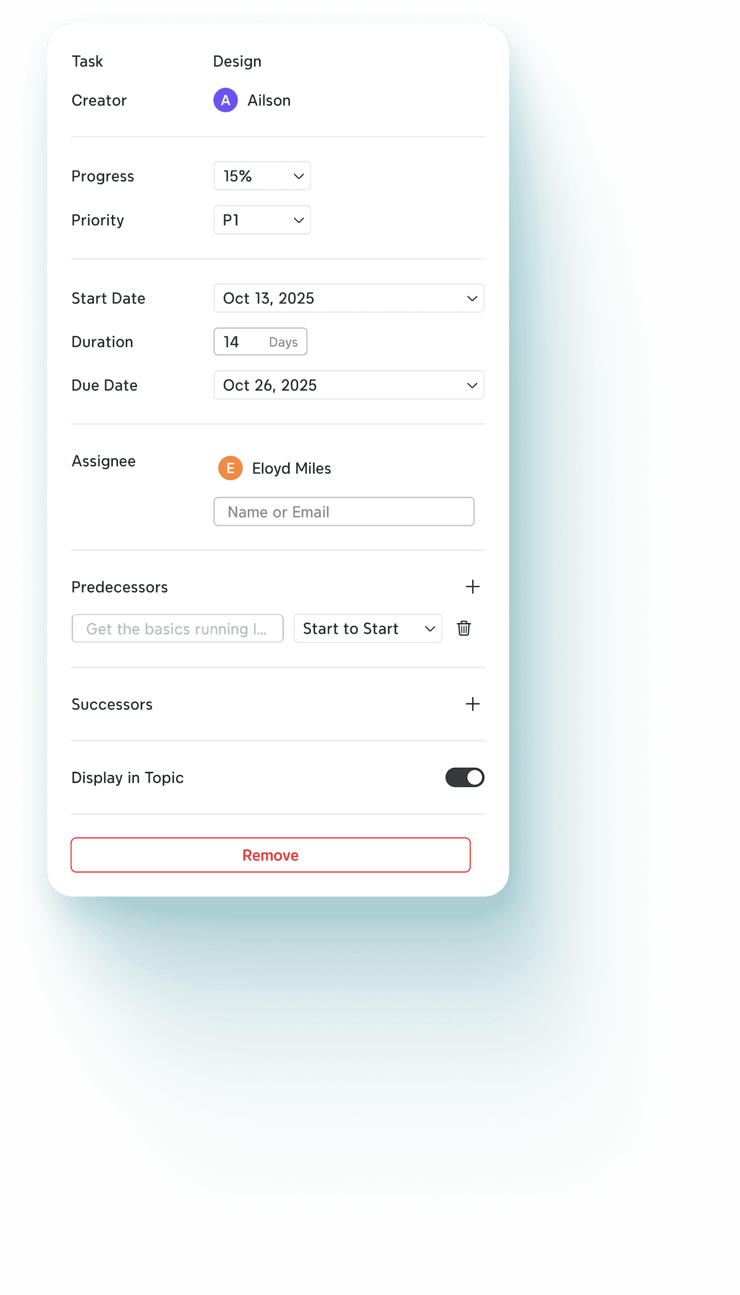 Project management in Xmind — assign tasks, adjust progress, and manage team workflows efficiently in one place.