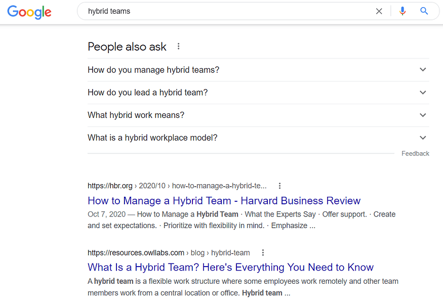 Emerging keywords are so hot right now