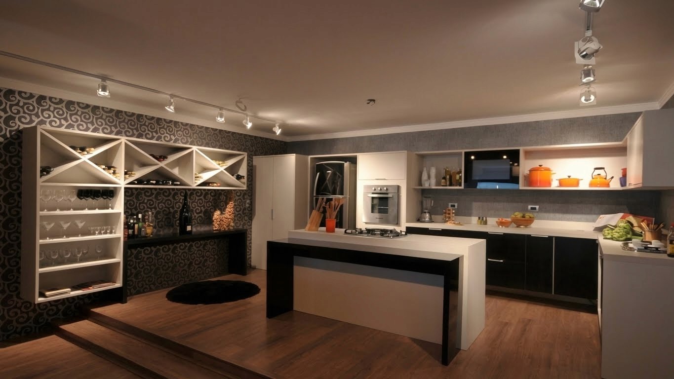 Rear view of black car