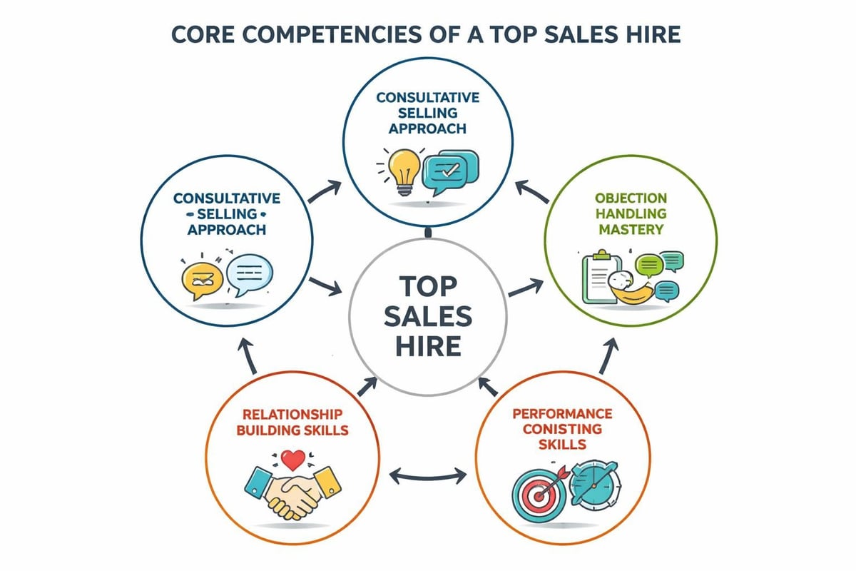 Characteristics of top sales performers