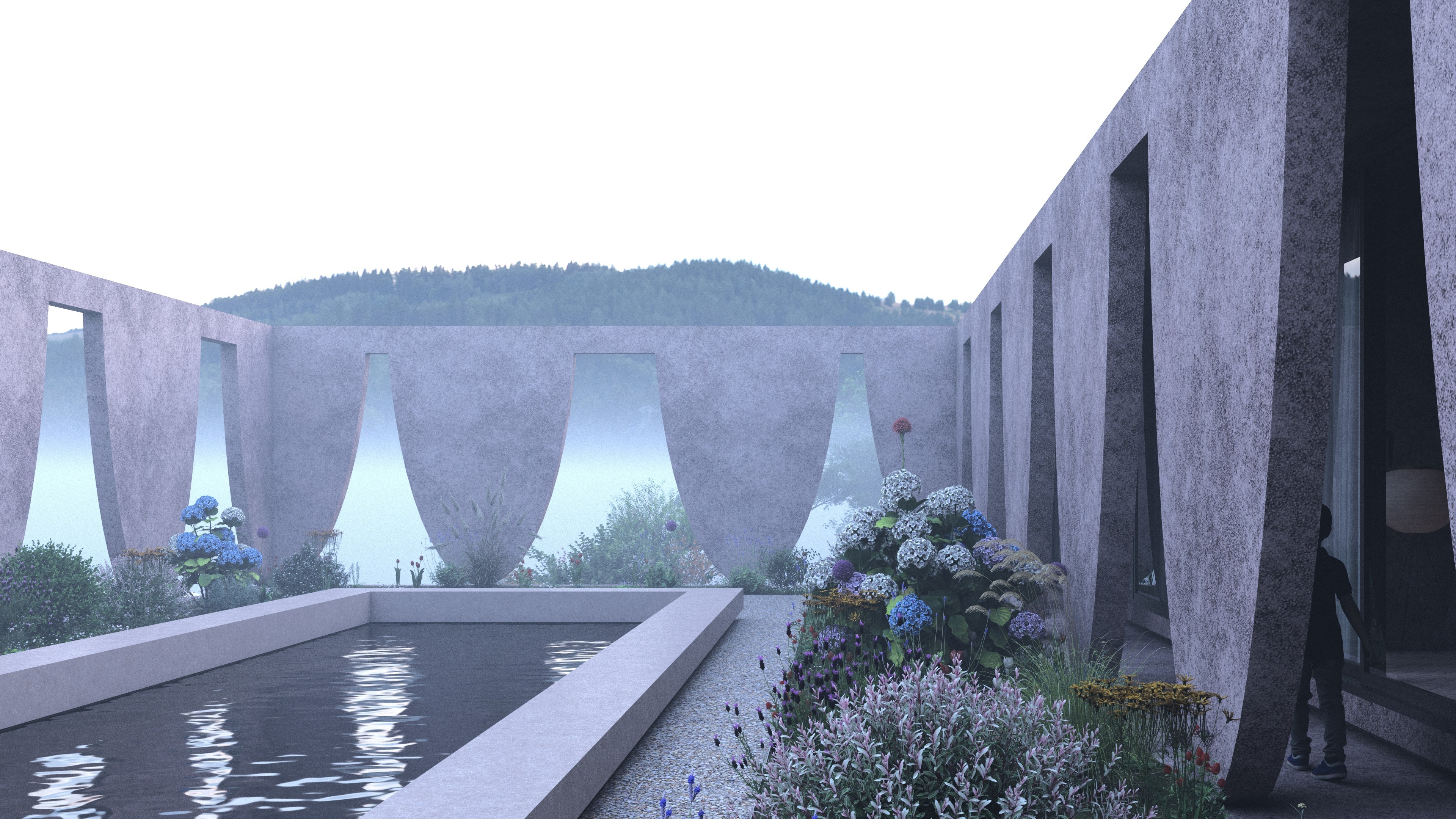 Mas en Provence piscine