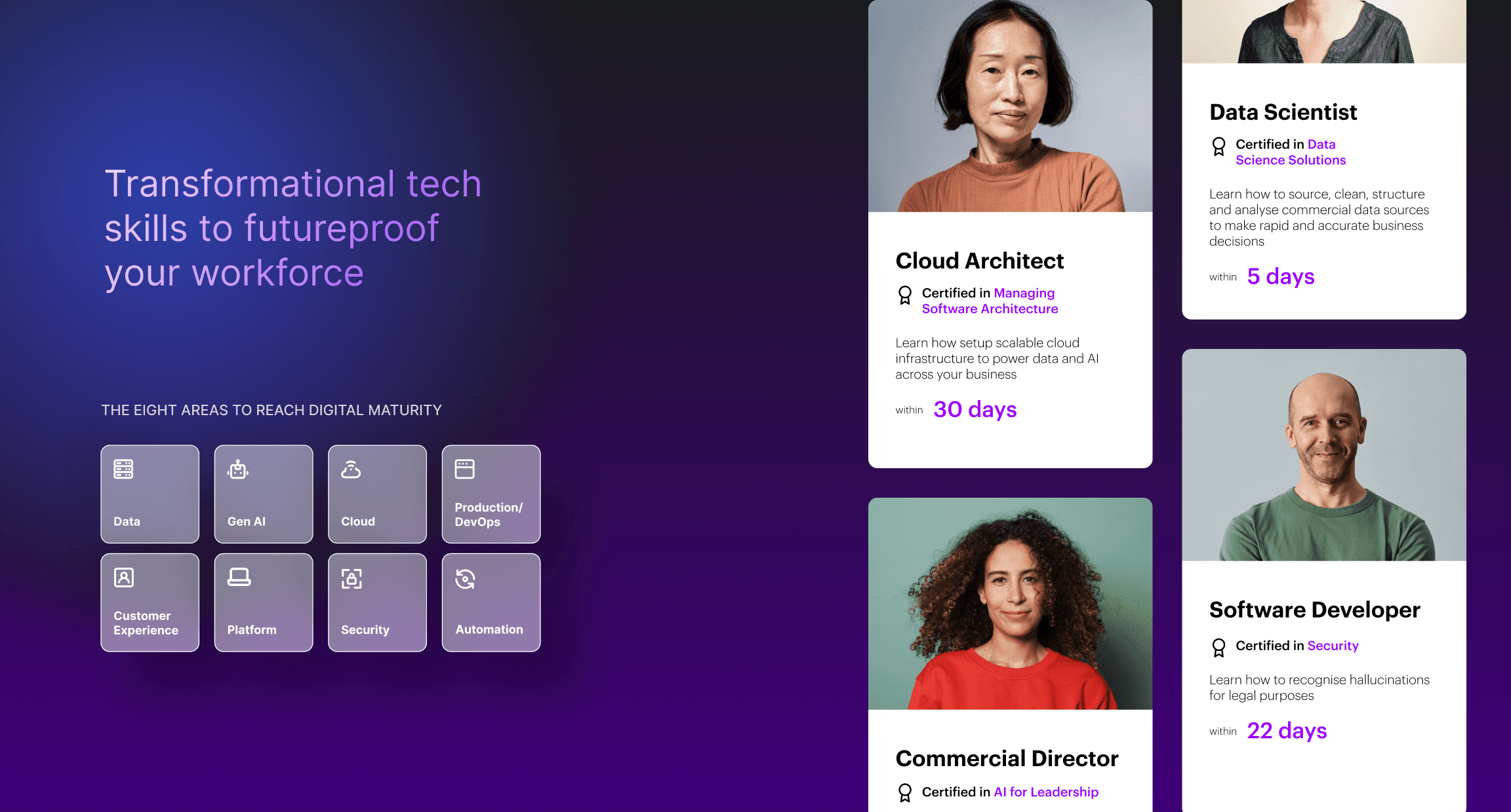 Transformational tech skills to futureproof your wokrforce