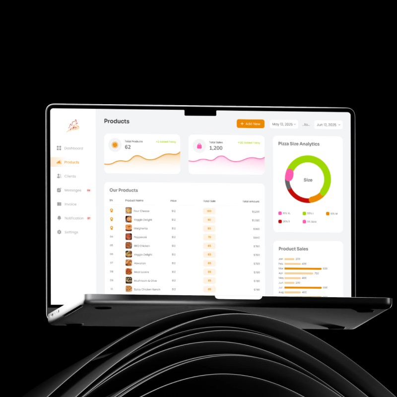 Hot Pizza CRM Image 4