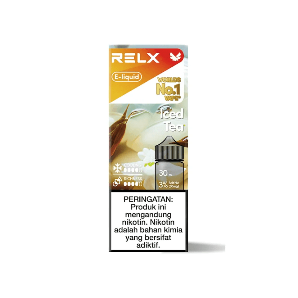 Best Seller Recomend Saltnic Fruity Relx Iced Tea