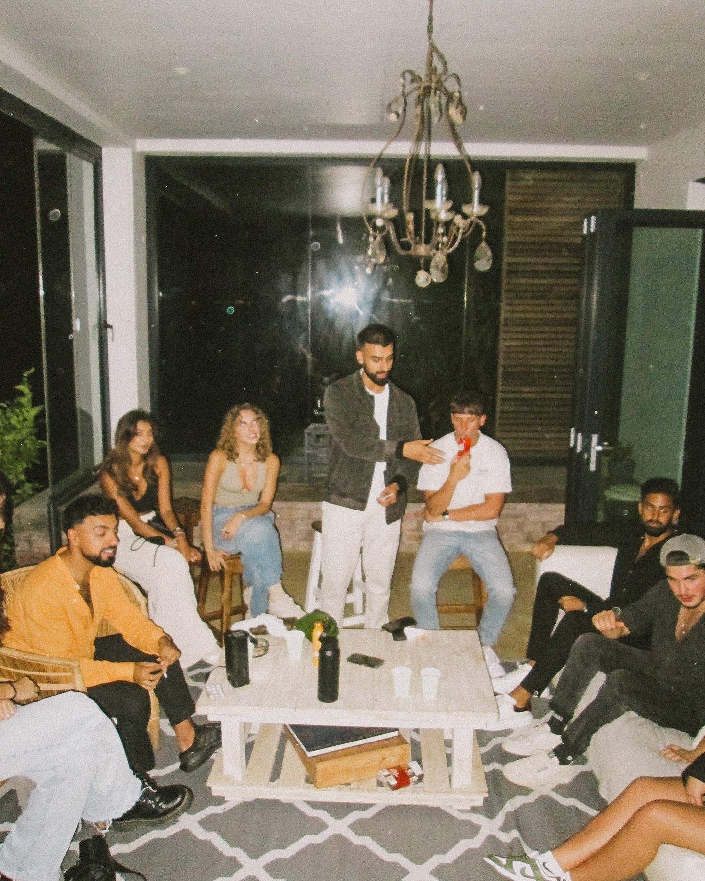 a woman holding an apple