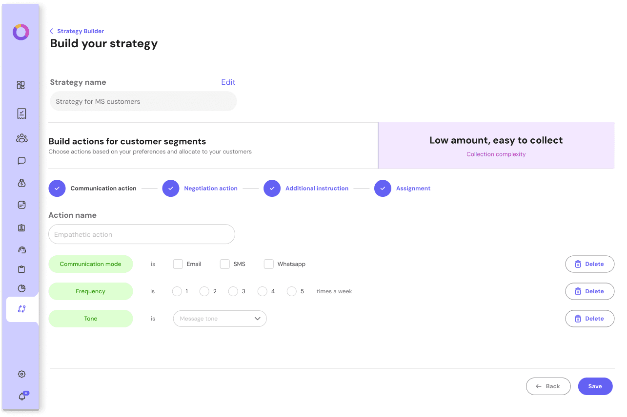 Abstract image of a lightning bolt