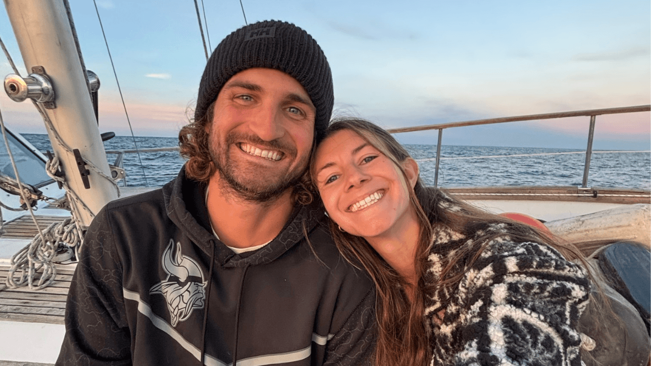 Josh and Haley from CruisinCasa sailing the Great Loop