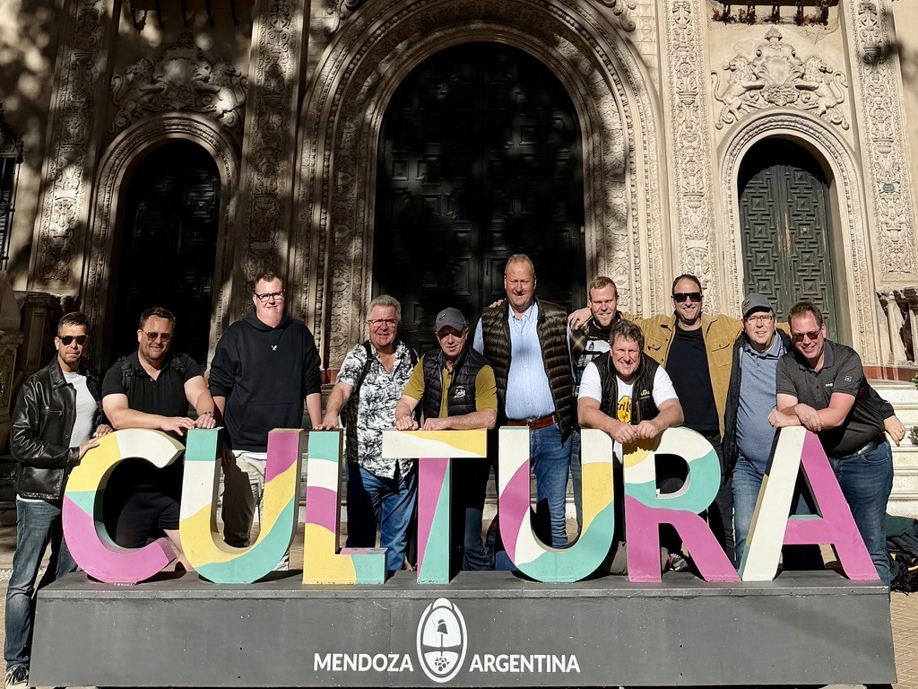 Teilnehmer der Fachexkursion in Mendoza
