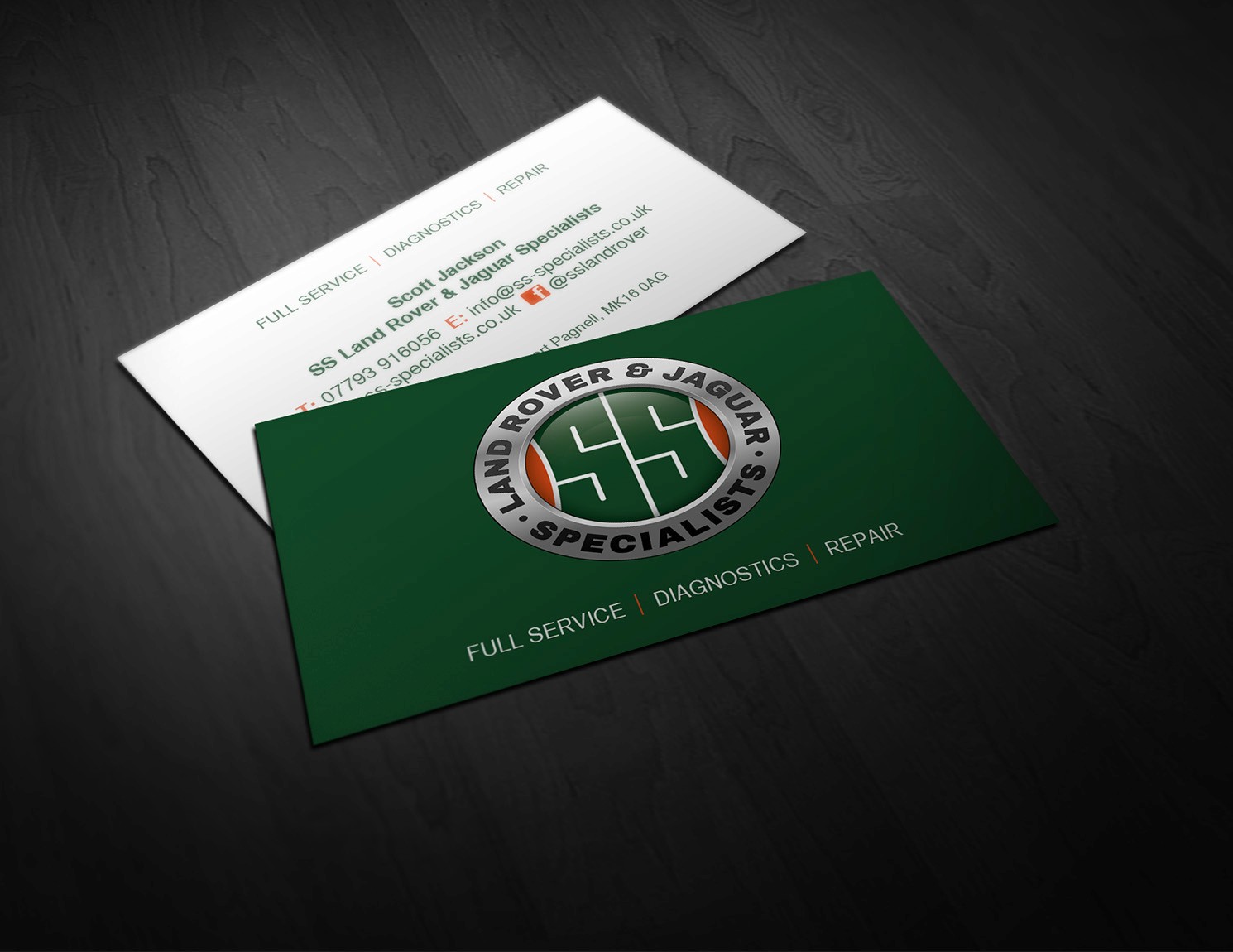 Logo design for specialist vehicle repair centre