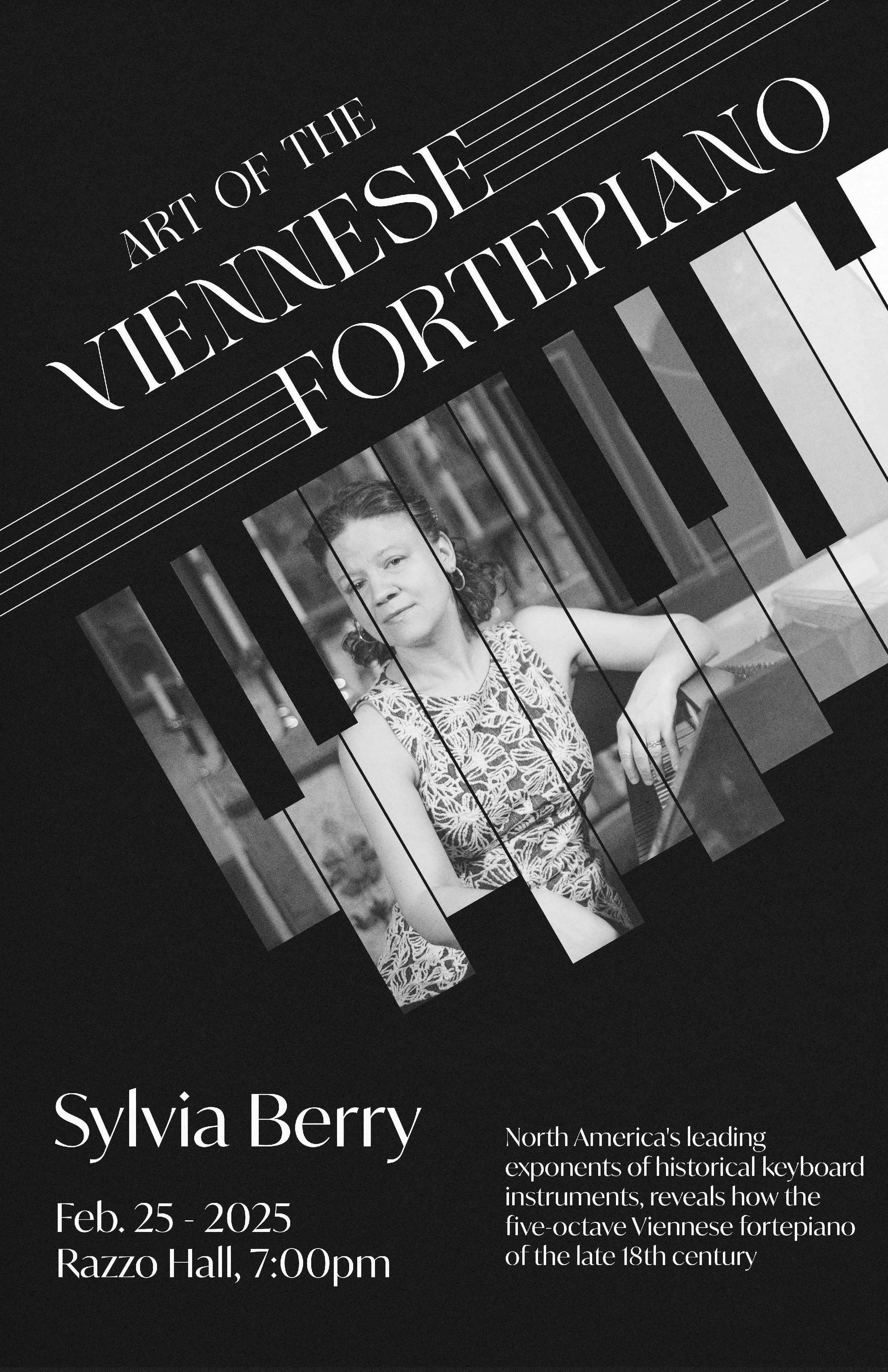 Viennese fortepiano poster