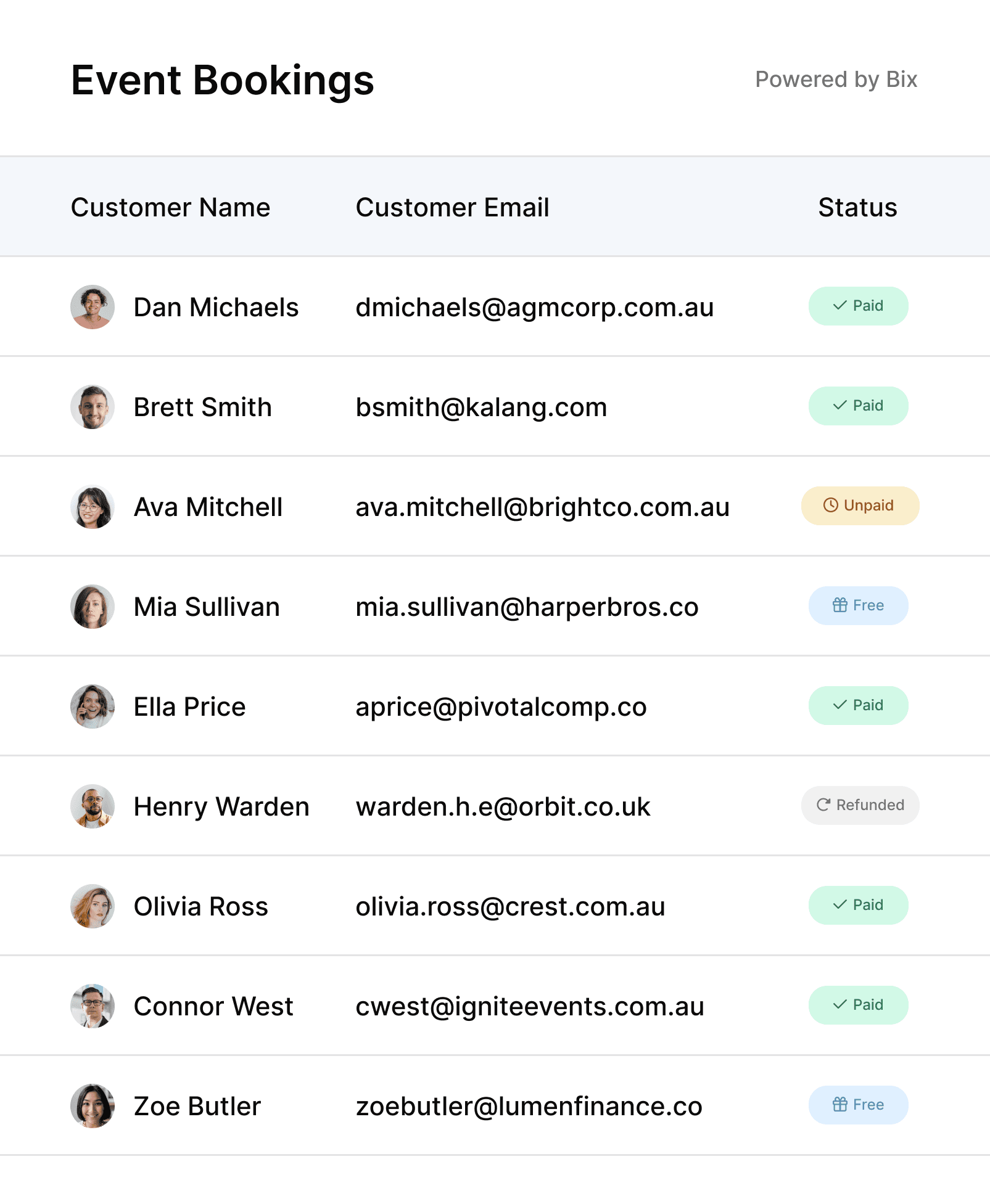 An image of Freelio's project ui