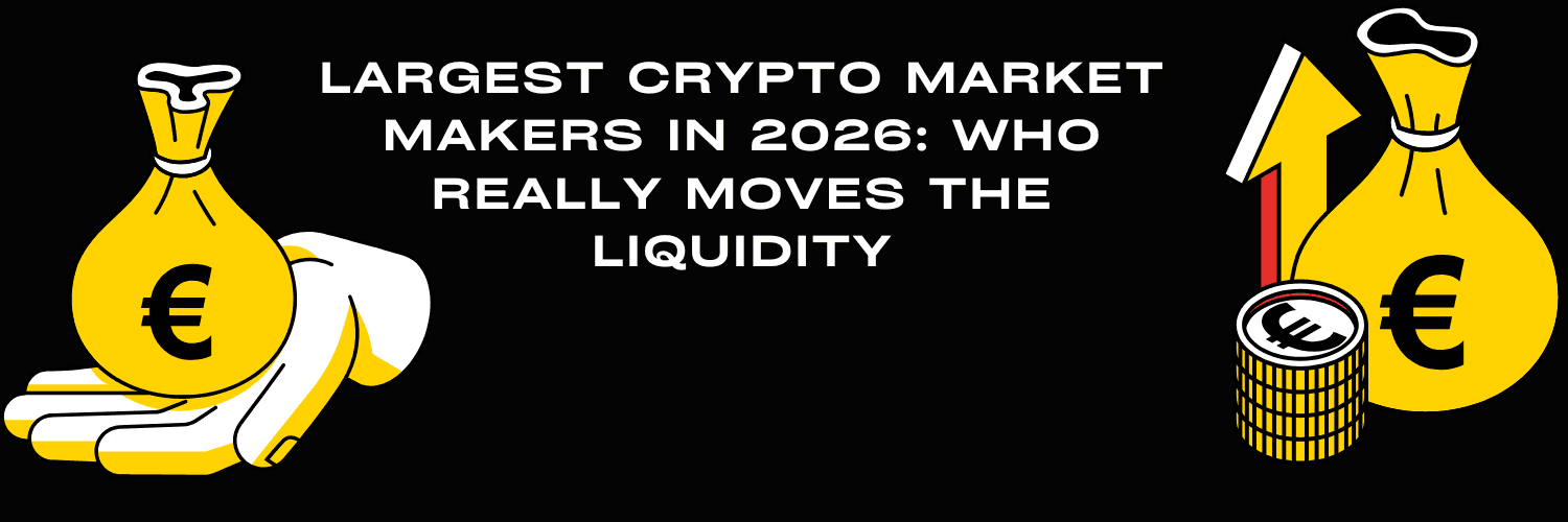 Largest Crypto Market Makers in 2026: Who Really Moves the Liquidity