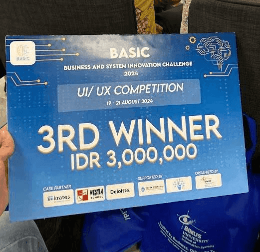 3rd place award trophy with styrofoam design – Jeremia Justin Grasio portfolio